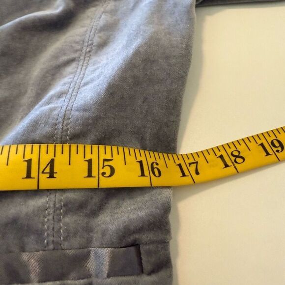 White House Black Market Silver Velvet/Satin Jacket Sz 8 Victorian, Castlecore - Picture 10 of 16